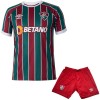 Maillot de Supporter Fluminense FC Domicile 2023-24 Pour Enfant